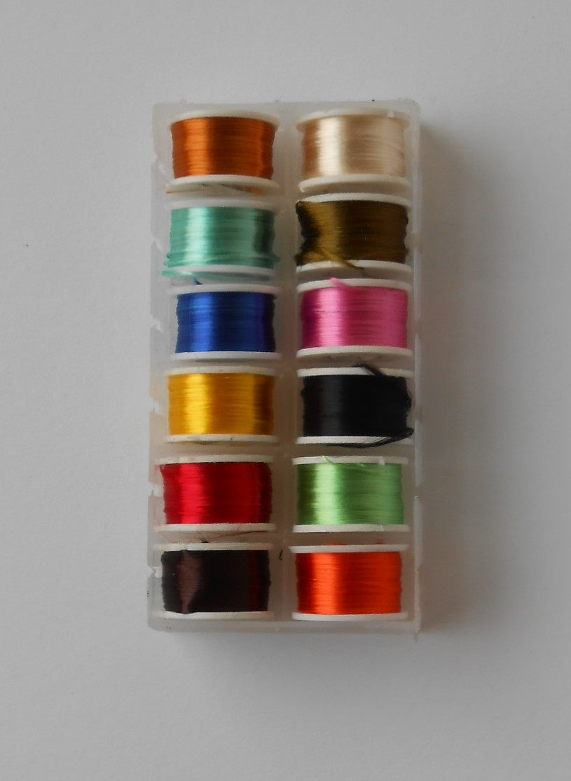 Fly dressing floss 12 colors