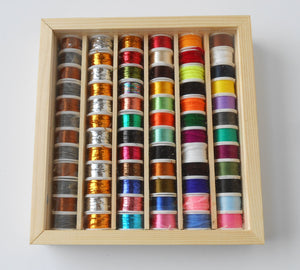 72 Spool Thread Kit for Fly Tying (will ship ONLY in USA)