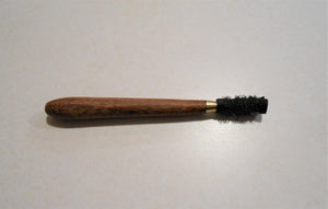 Dubbing teaser tool with wooden handle